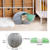 CAVE TUNNEL SEMI-ENCLOSED CREATIVE PET BED